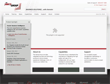 Tablet Screenshot of jamesgrp.com